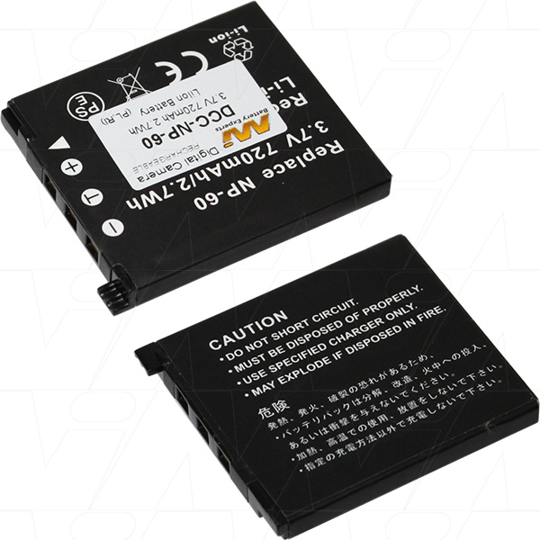 MI Battery Experts DCC-NP-60-BP1